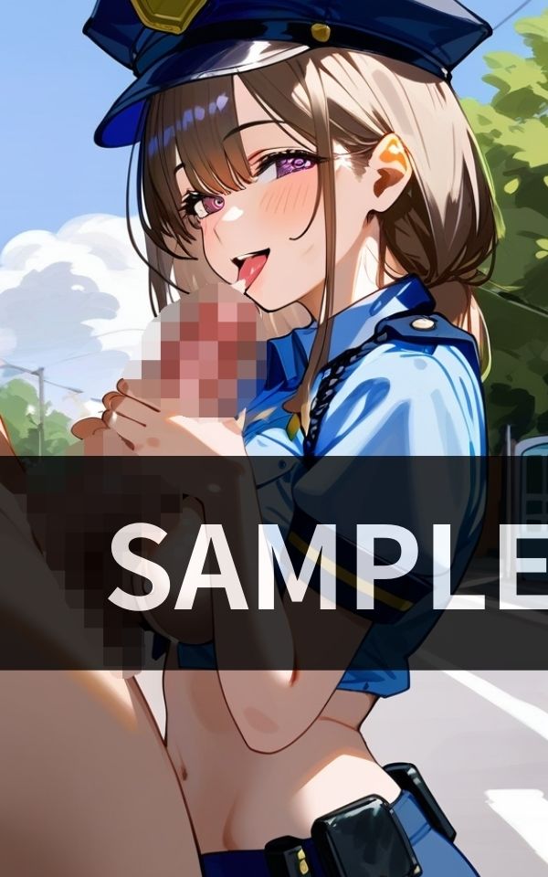 サンプル画像3:警察の新しい お仕事は 検問での精液採取(プリティヒップ) [d_460388]