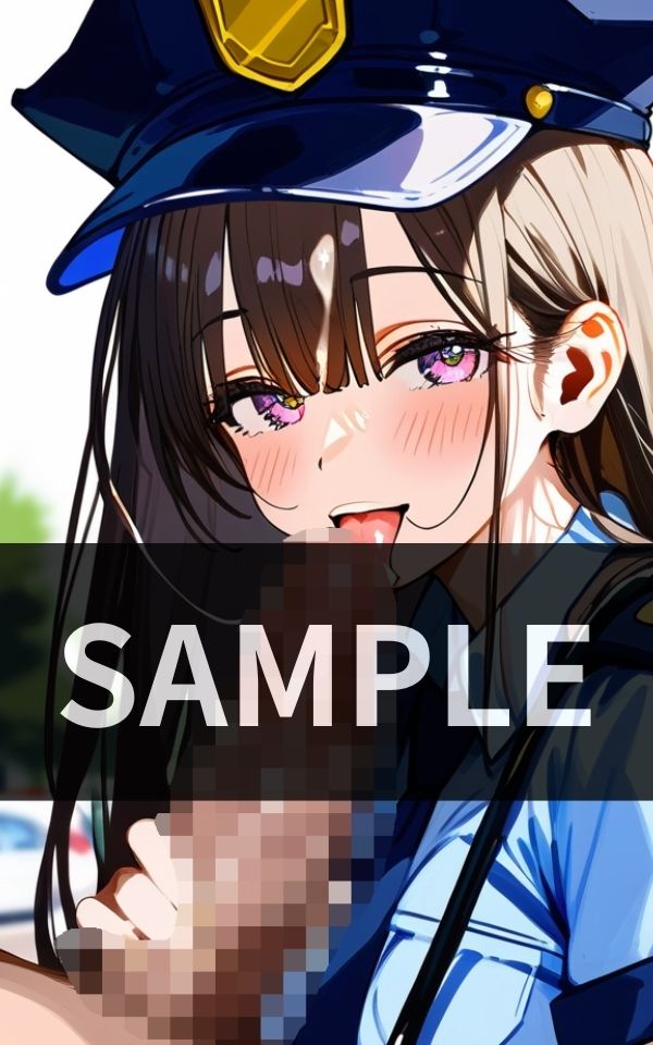 サンプル画像5:警察の新しい お仕事は 検問での精液採取(プリティヒップ) [d_460388]