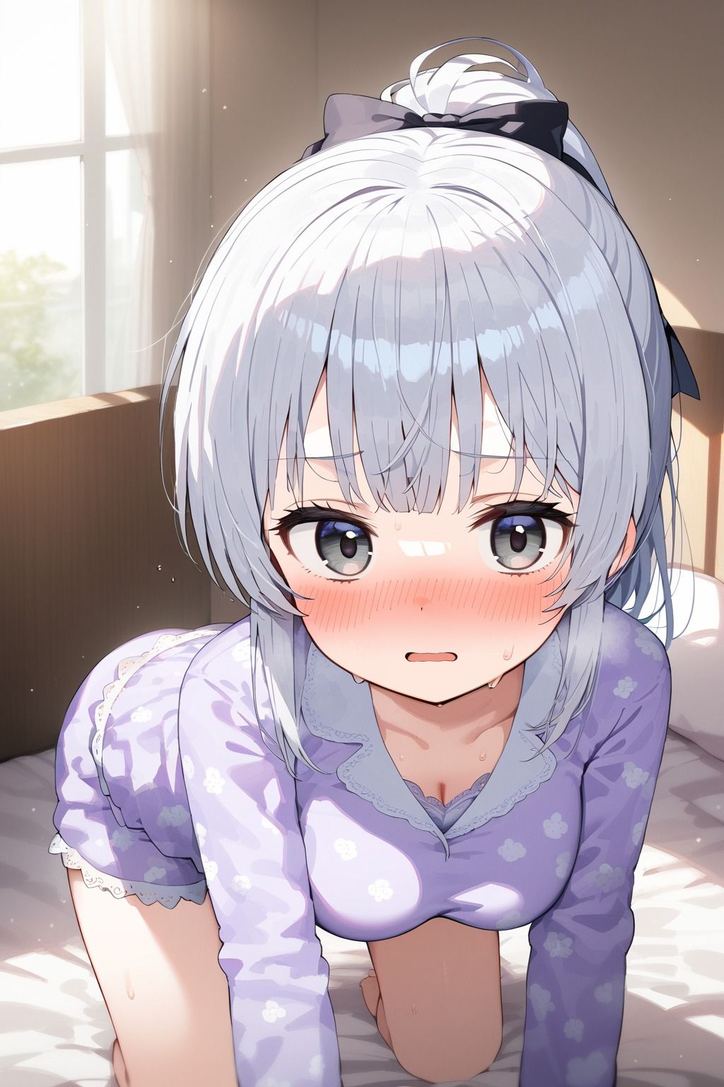 サンプル画像2:パジャマ妹と中出しS●X 4（巨乳妹編）(FY工房) [d_460427]