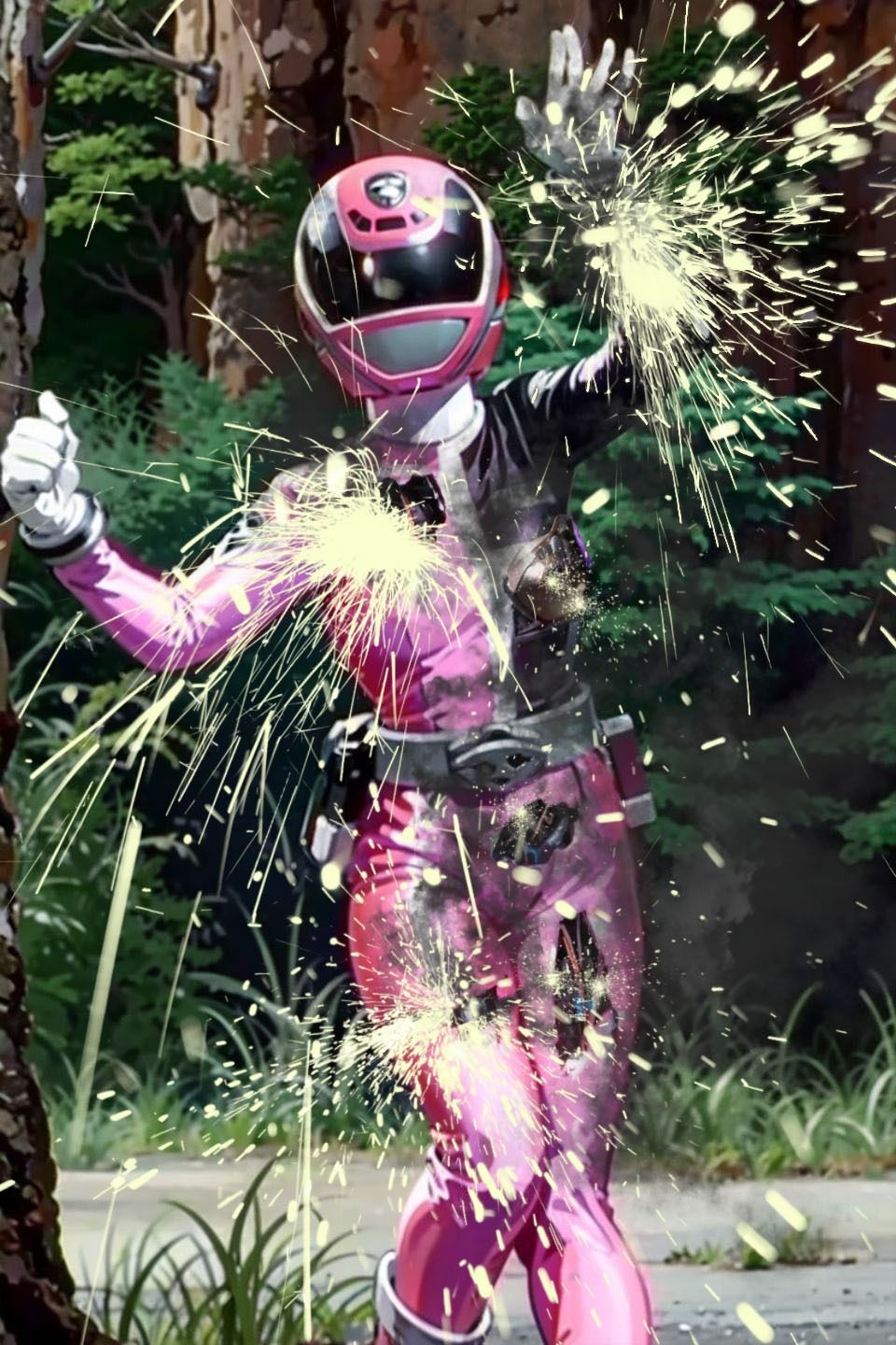 サンプル画像2:戦隊ヒロイン研究報告2024 8(AIヒロピン研究所) [d_460509]