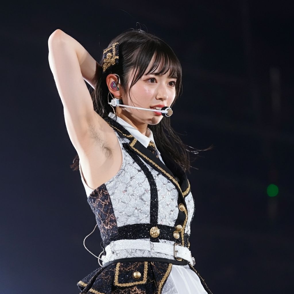 サンプル画像4:腋毛と胸ポチ(もう限界) [d_460566]