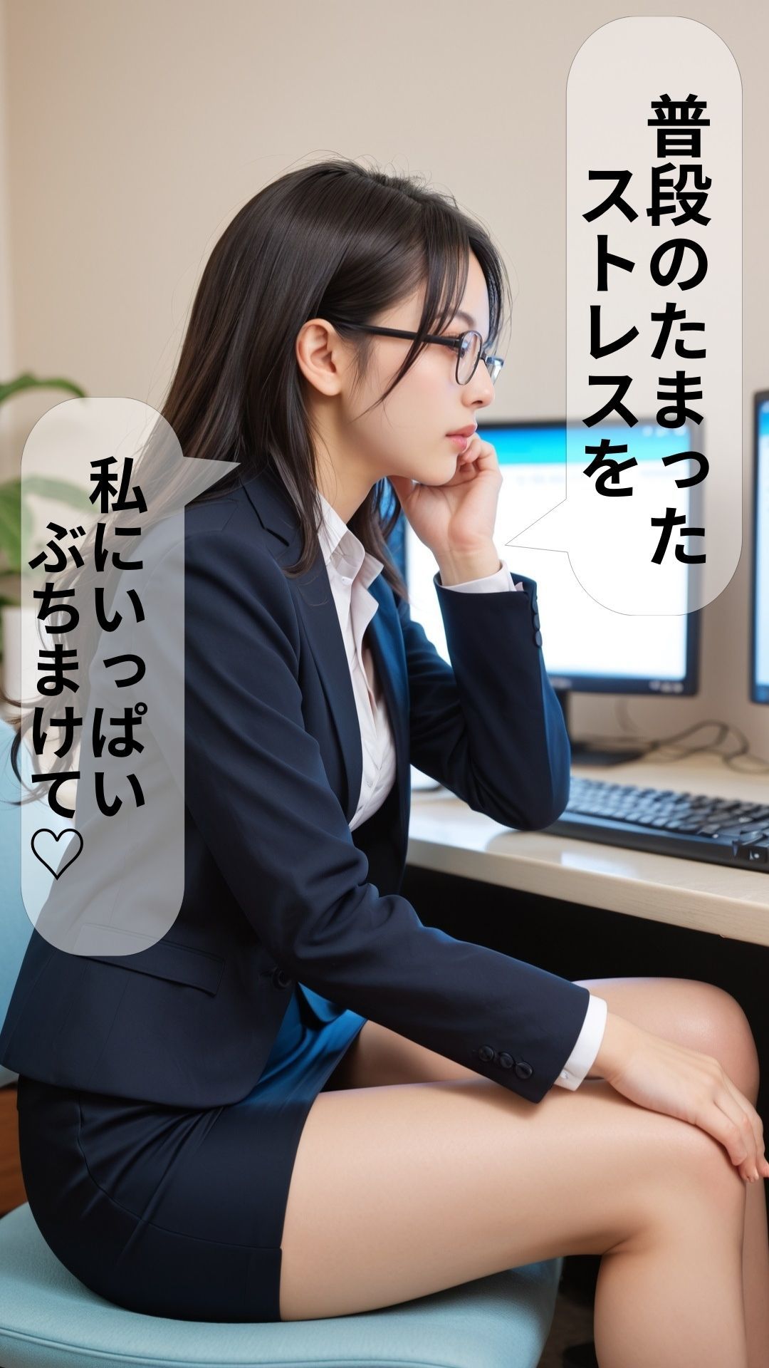 サンプル画像3:【デリ美女】レイナ編《新人保険営業》売上10件ごとに値上げ作品(ココタ☆あの人気声優との絶頂コラボ作品販売中！) [d_460569]