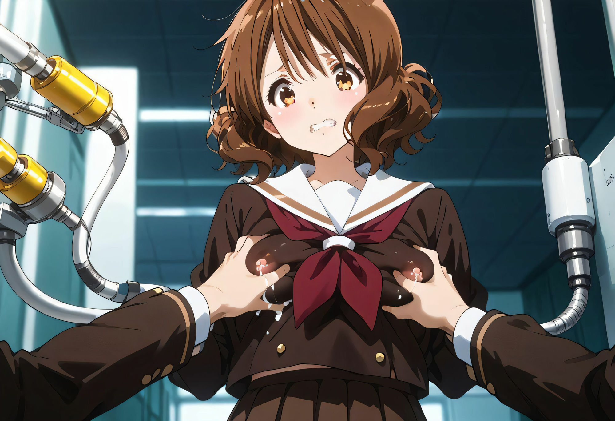 サンプル画像2:乳人(みにとまとの丘) [d_460571]