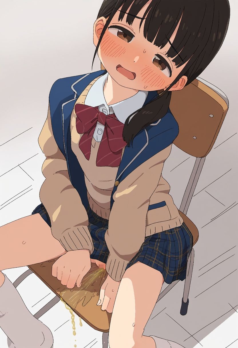 サンプル画像2:ショワショワ〜 制服姿で放尿女子(ころも組) [d_460576]