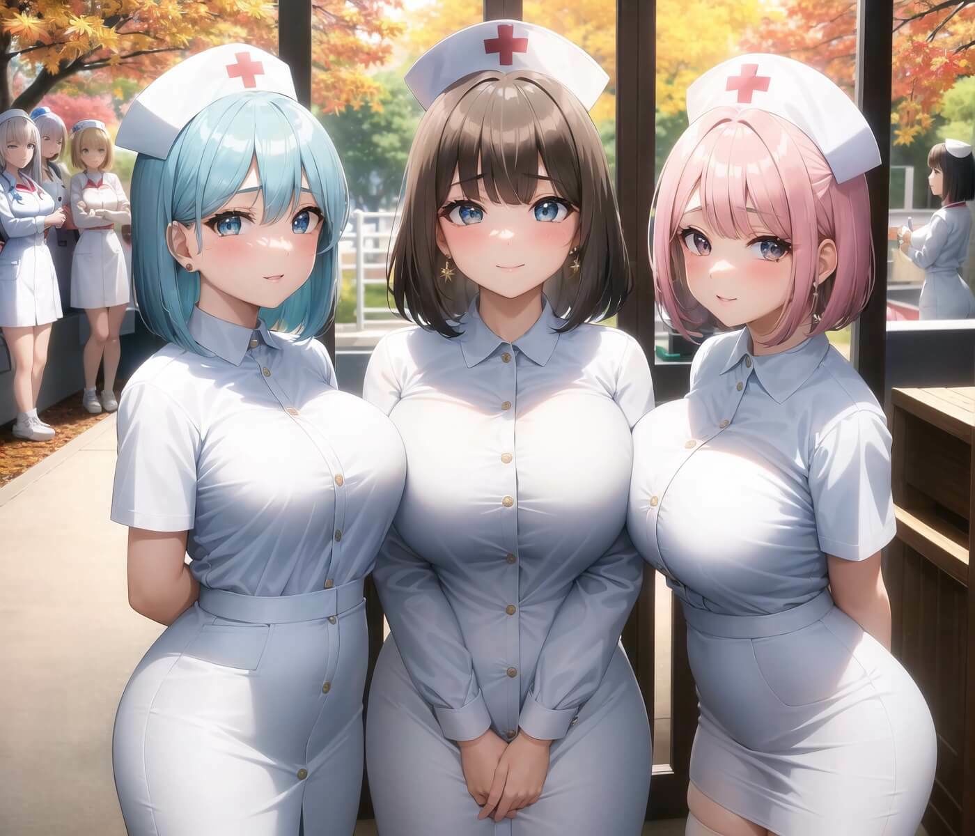 サンプル画像2:世界を救え！精液を搾り取る超美女ナース！5【美麗CG310枚収録】(ほわいとえんじぇる) [d_460680]