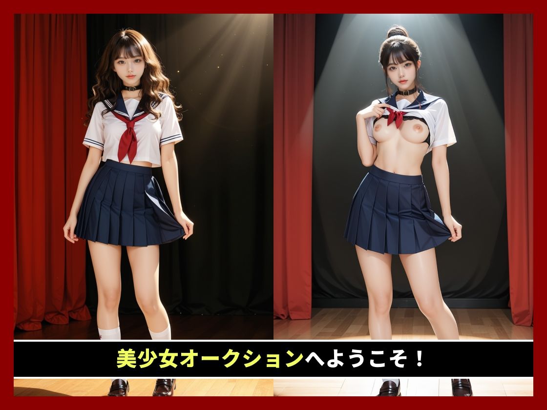 サンプル画像5:美少女オークション(ロリアル) [d_460685]