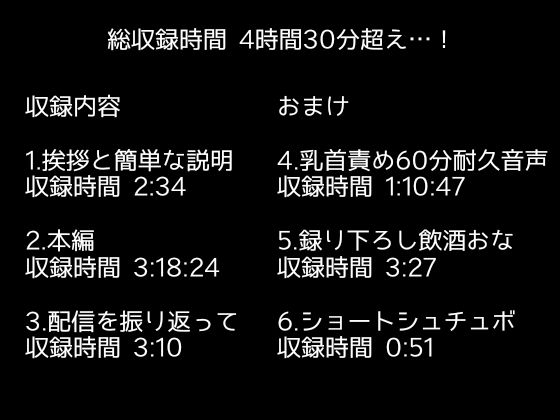 サンプル画像2:【偉業達成？】1024回イキを1回の配信で？4時間ずっとオホ声大絶叫(アルギュロスの寝室) [d_460749]