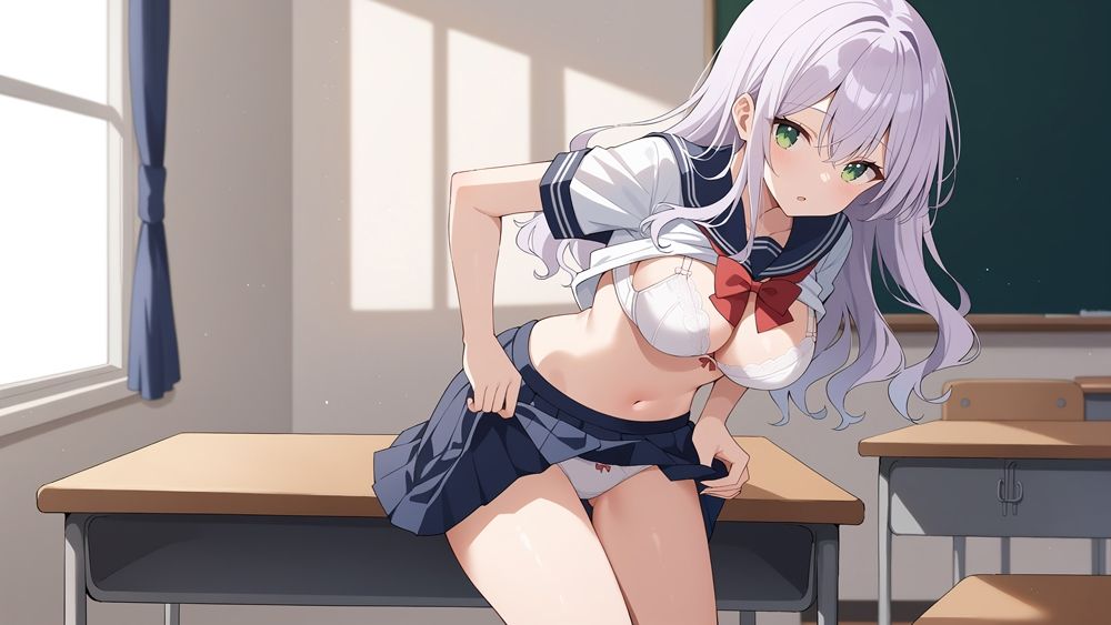 サンプル画像3:私立HR学園淫乱科7 プロレス編(ニート印刷所) [d_460769]