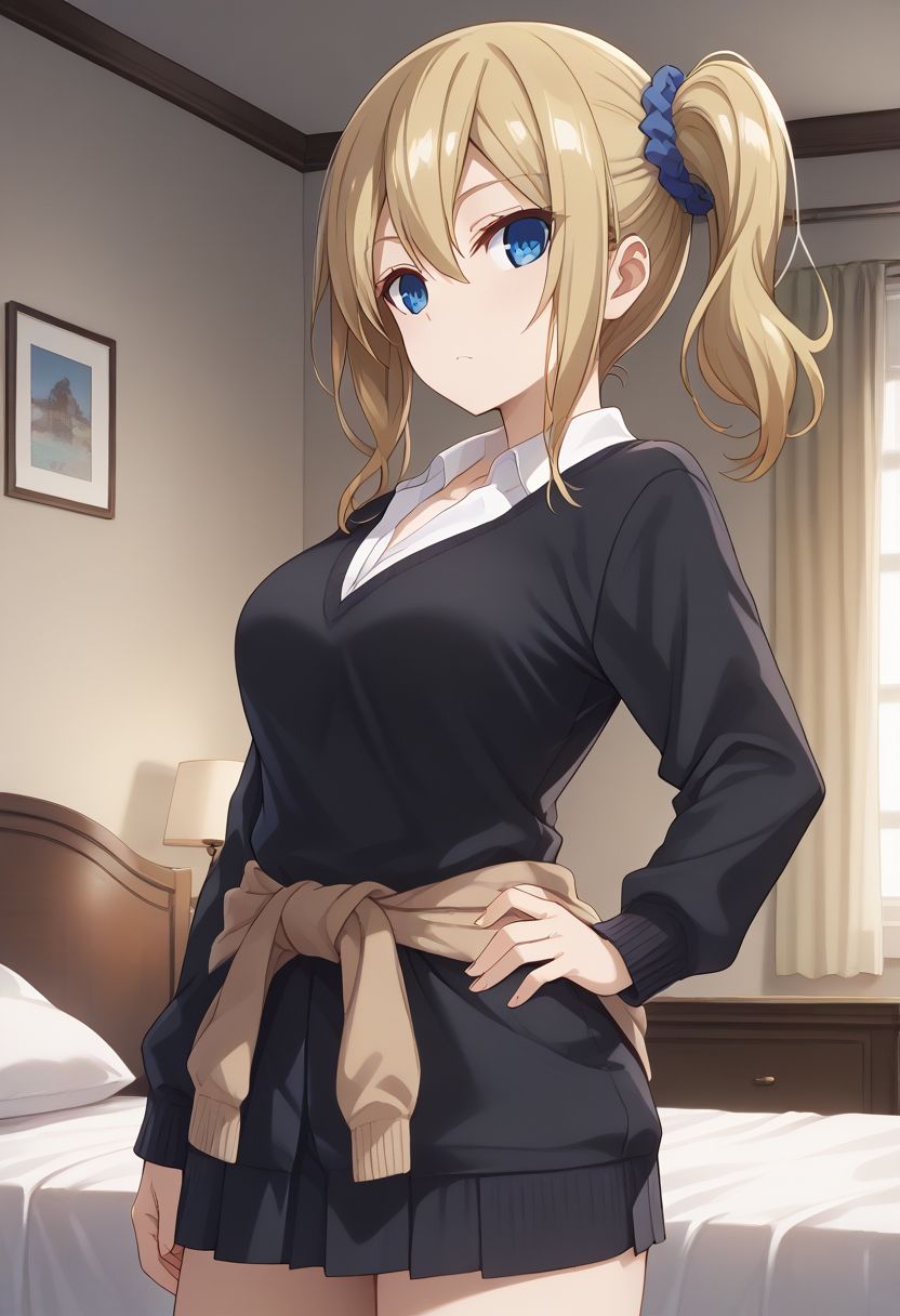 サンプル画像1:かぐや様は○らせたい 早◯愛 エロCG集(虎宮) [d_460774]