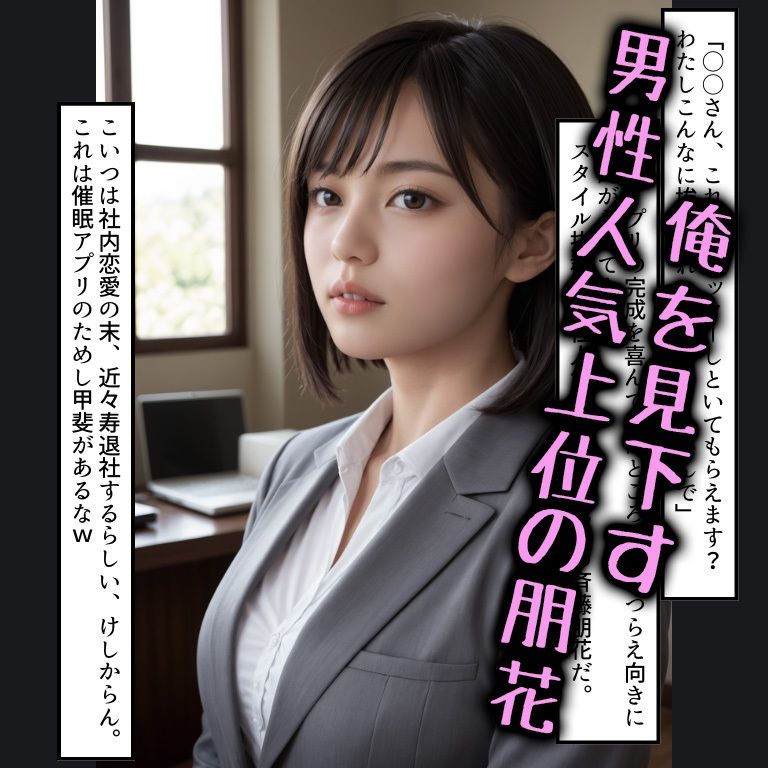 サンプル画像1:催●アプリで会社を乗っ取り！？孕ませNTR計画！(えちえちハイスクール) [d_460990]