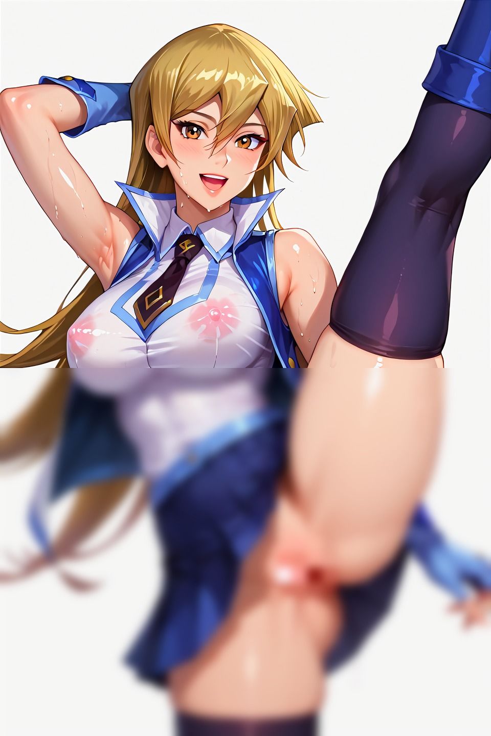 サンプル画像2:さまざま 天上院 明日香 ハイクオリティ（中だし、アナル見え、騎乗位、水着、etc…）(えーあいぱたーん) [d_461057]