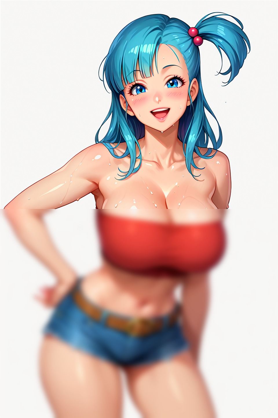 サンプル画像4:さまざま ブルマ ハイクオリティ（中だし、アナル見え、騎乗位、水着、etc…）(えーあいぱたーん) [d_461059]