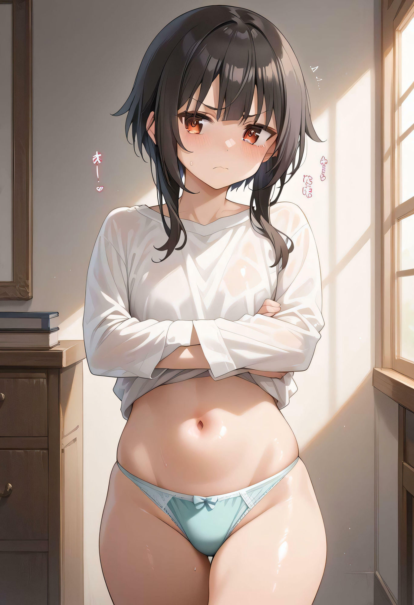 サンプル画像4:随一の貧乳(朱唇の誘惑) [d_461140]