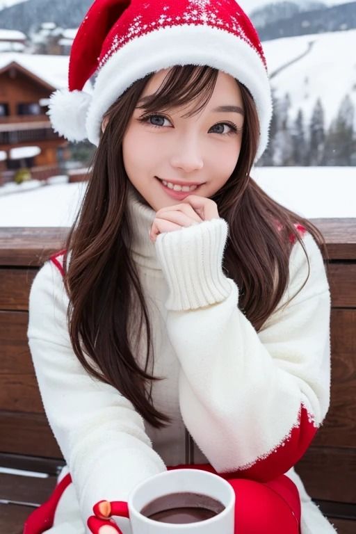 サンプル画像1:サンタコスプレ美女＃9(aigirlphoto) [d_461141]