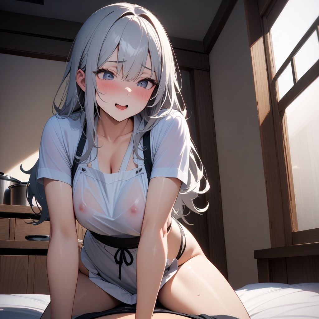 サンプル画像4:食堂の娘(隙間産業) [d_461171]