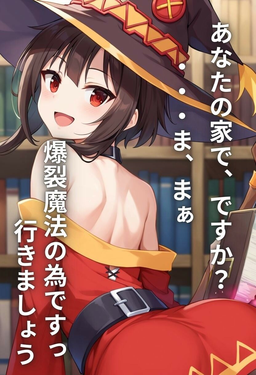 サンプル画像4:メグミンは淫乱魔法で快楽堕ちさせたので後はお好きにどうぞ(プルコギ) [d_461184]