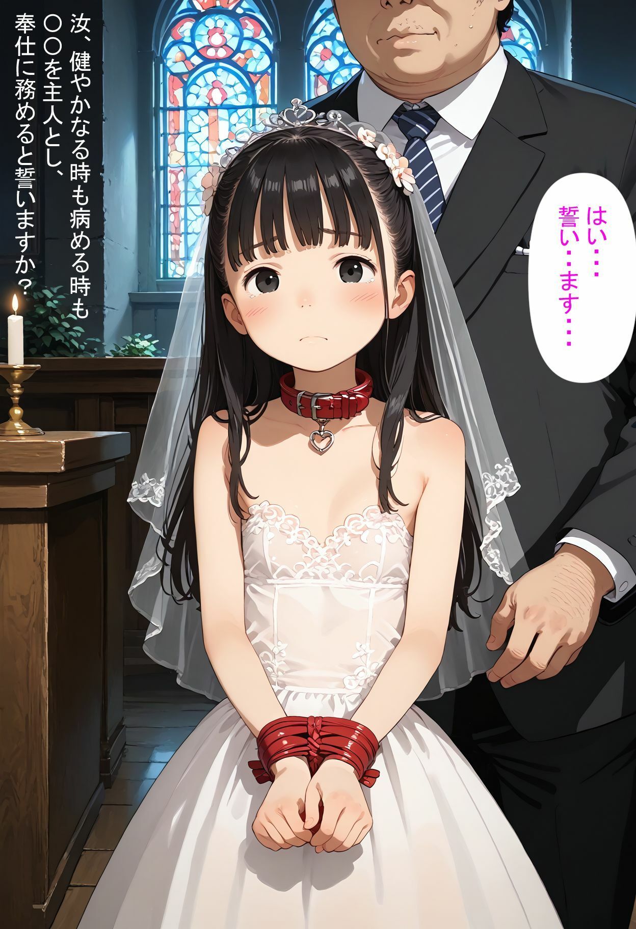 サンプル画像1:ケッコン首輪 鬼畜おじさんの飼育日記(AIRCOLOR) [d_461328]