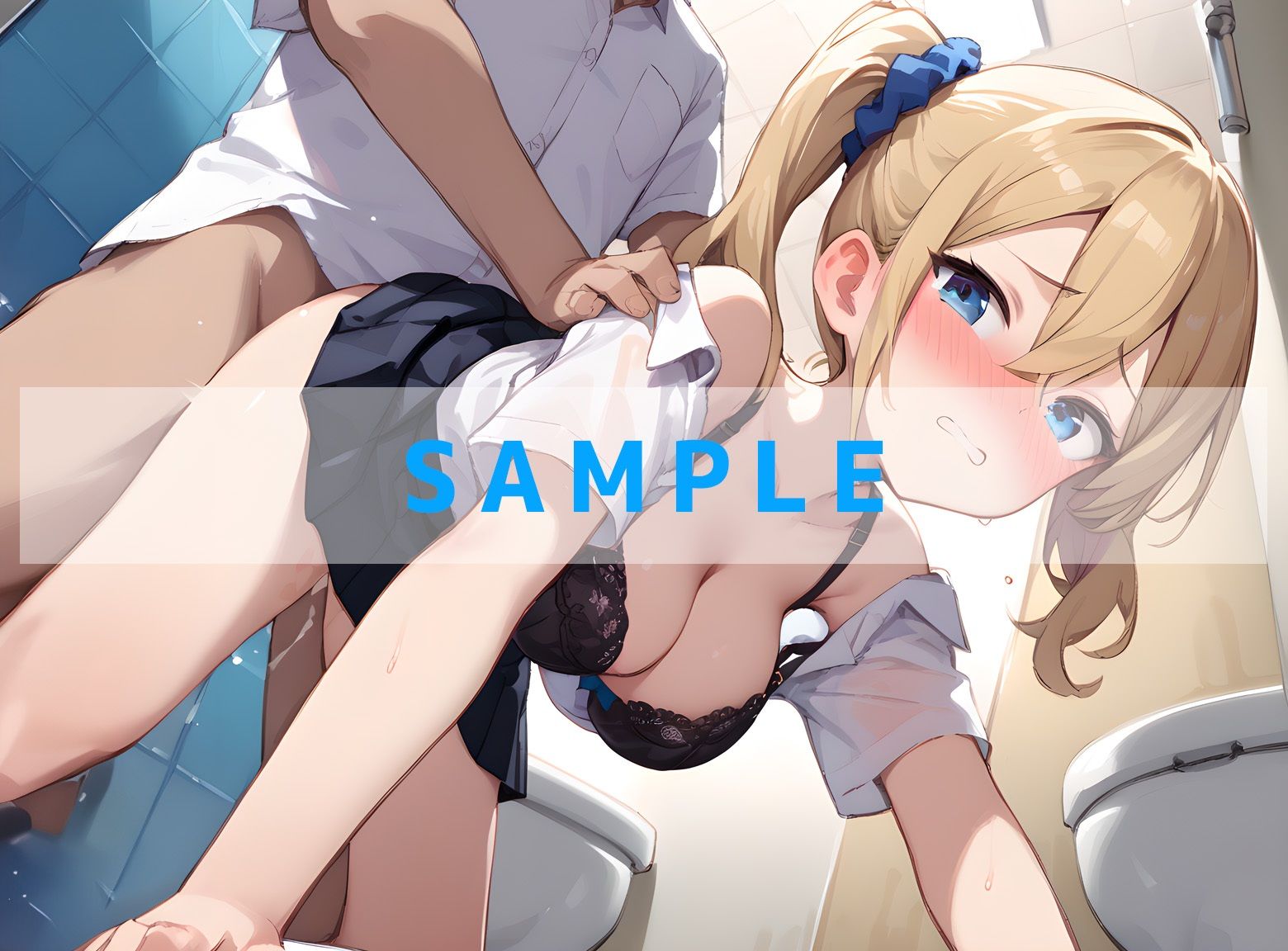 サンプル画像1:制服×トイレえっち .Vol2(kawa) [d_461373]