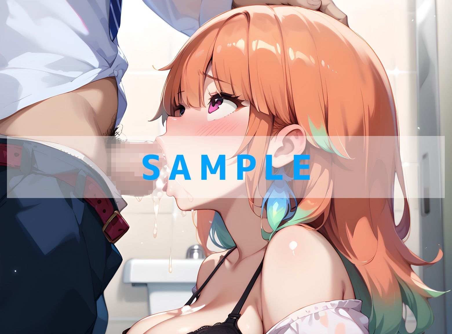 サンプル画像5:制服×トイレえっち .Vol2(kawa) [d_461373]