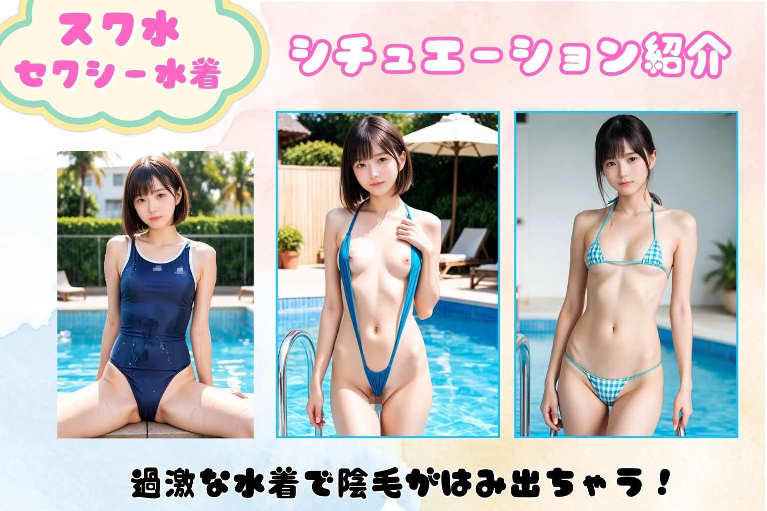 サンプル画像2:【水泳部】渚みさき！初のえっちな写真集発売！(オーガニック) [d_461374]