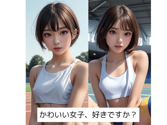 サンプル画像6:恥じらいスポーツ女子（清楚で淫らな性欲！）(雫) [d_461413]