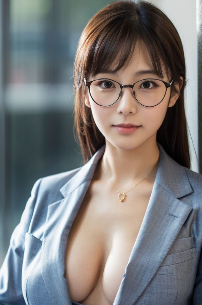 サンプル画像2:巨乳女教師があなたを誘惑！イケない関係に_AIグラビア写真集(夢幻イメージ) [d_461434]