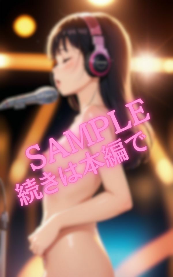 サンプル画像5:裸にならないと実力が出せない…乳首を勃たせて歌う美女(エロIAクラブ) [d_461467]