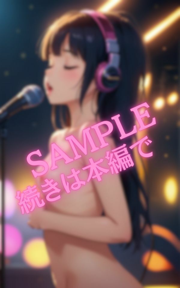 サンプル画像5:全裸歌唱！歌声よりも乳首が気になる美女(セクシークラブ) [d_461468]