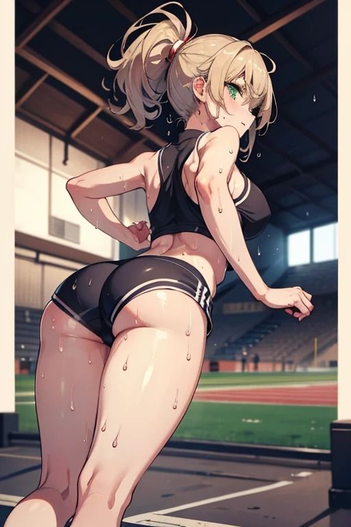 サンプル画像4:エロい引き締まったカラダの陸上部女子の催●部活動1(LOVEdream) [d_461502]