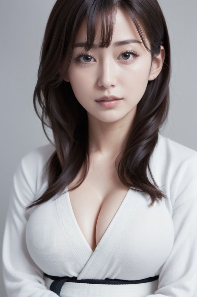 サンプル画像1:爆乳柔道美女と乱取り稽古〜乱れる胴着〜(夢幻イメージ) [d_461597]