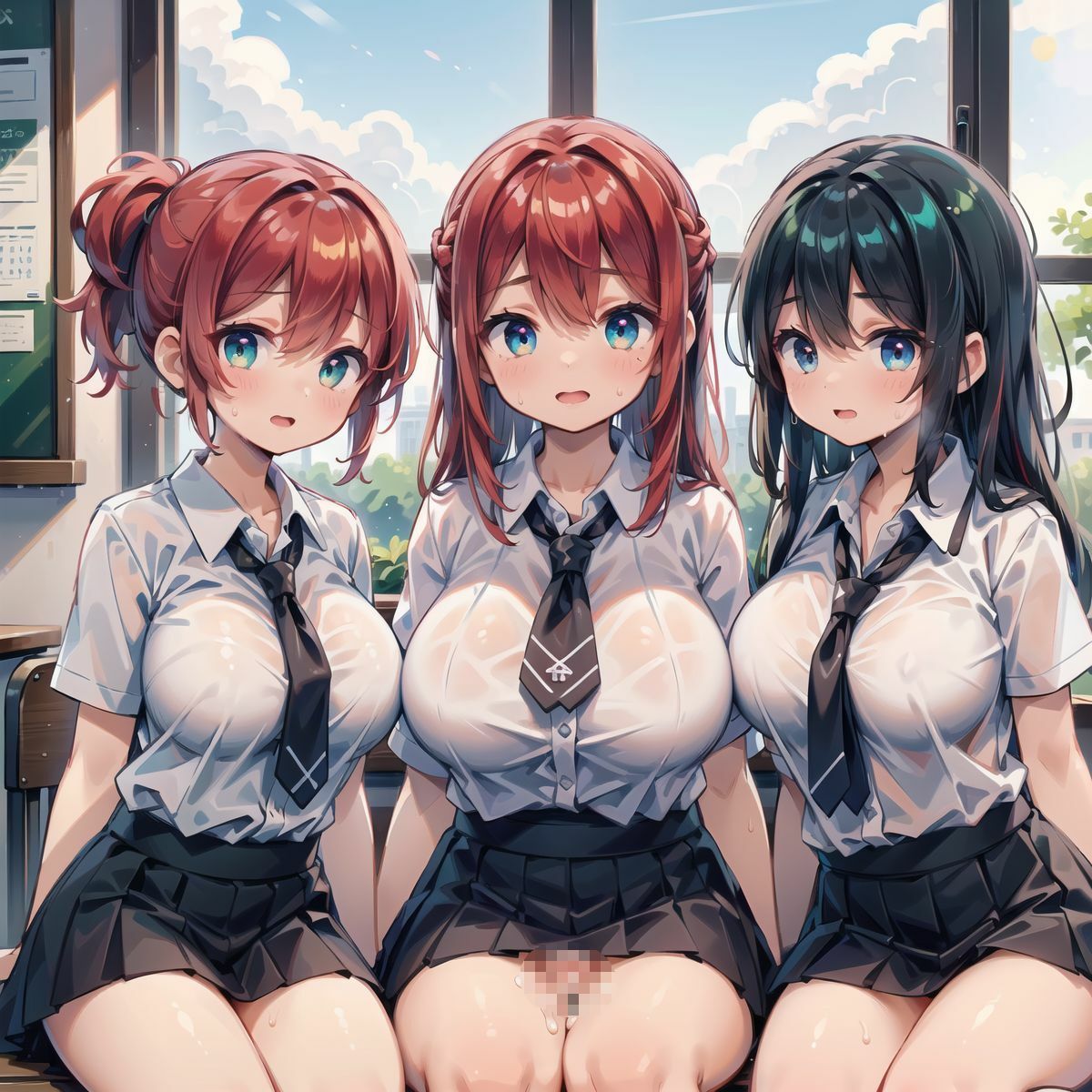 サンプル画像3:かわいい女子の中出し学園Part3(ぱんだマン) [d_461603]