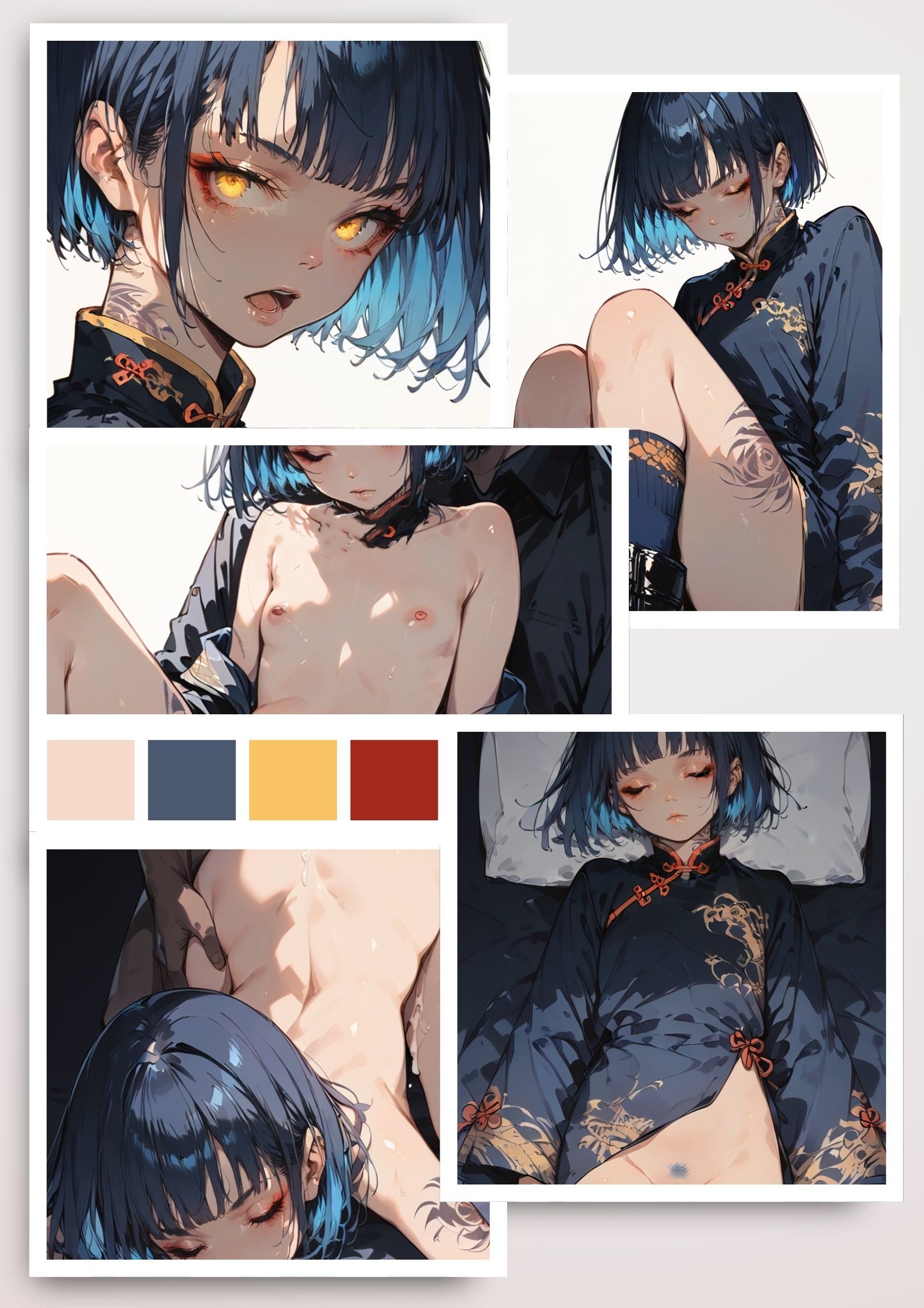 サンプル画像2:「可愛い顔して散々やってくれたなぁ…仲間の分までツケを払ってもらうから。身体でな！」 敵対組織に捕まってめちゃくちゃにやられる暗殺一家の大事な一人娘ちゃん(どっとせりーぬ) [d_461679]