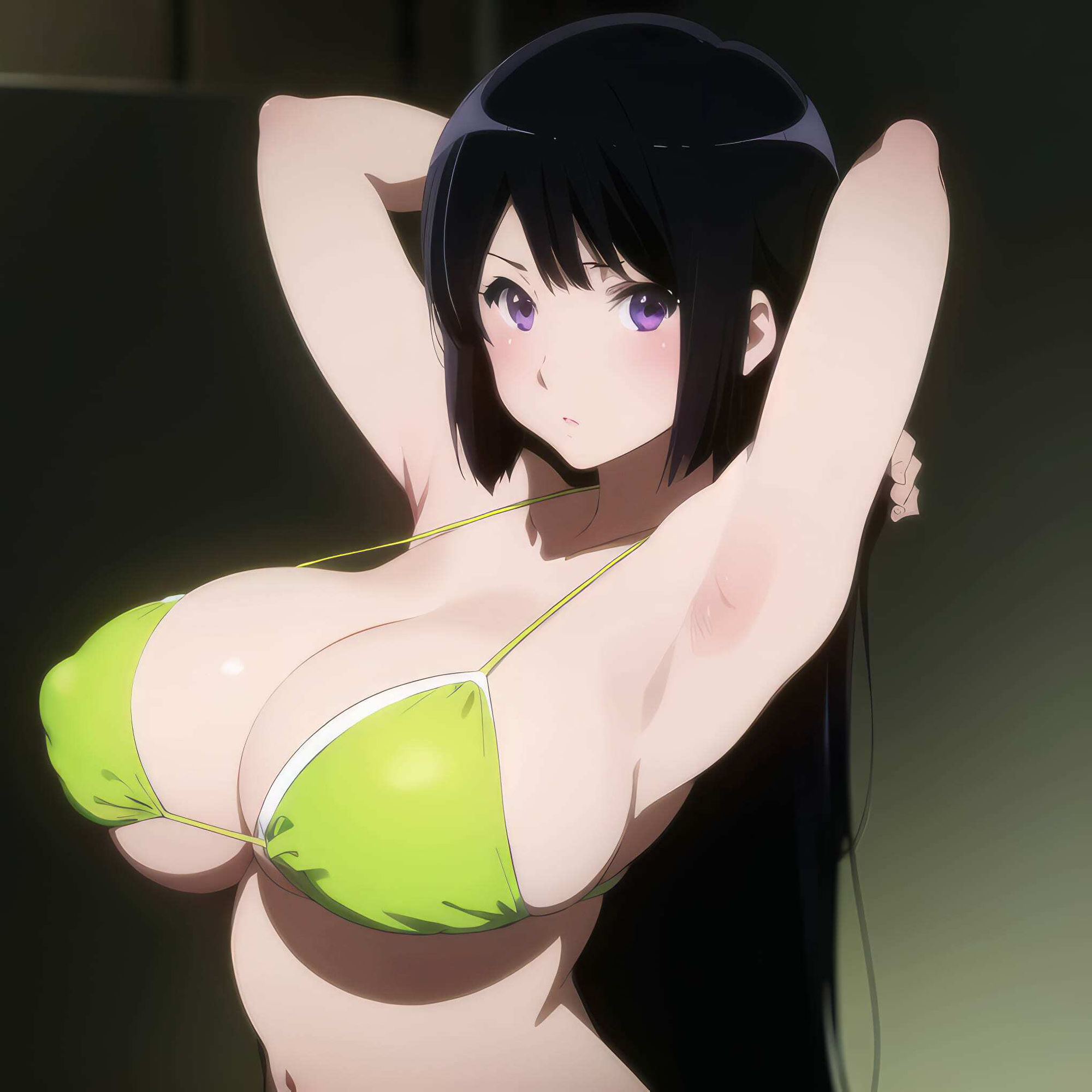 サンプル画像3:【高画質】巨乳なクール吹奏楽JKとえっっち！！(ALL H) [d_461689]