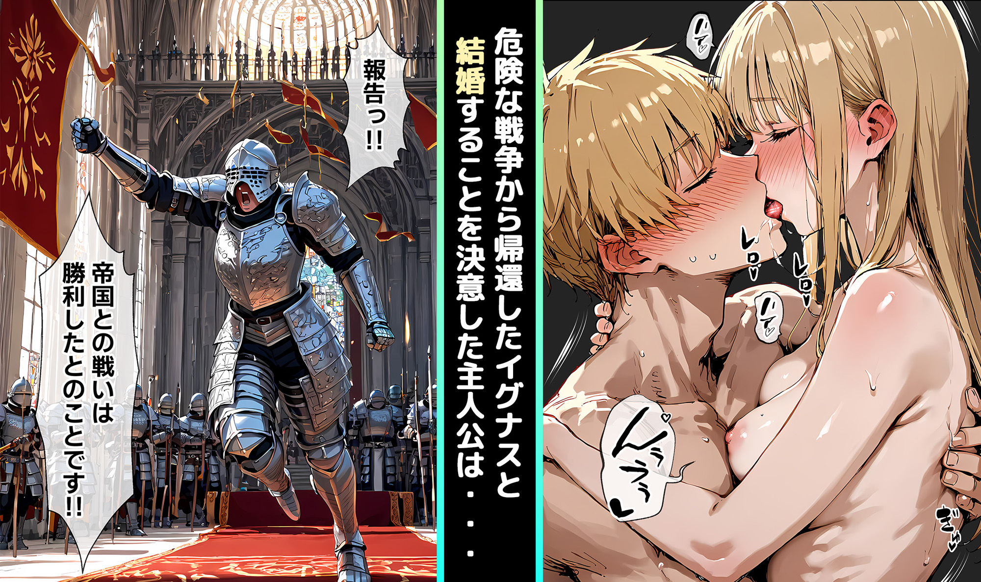 サンプル画像3:転生して王女になったオレが恋をするなんて！？(晴天艦) [d_461708]