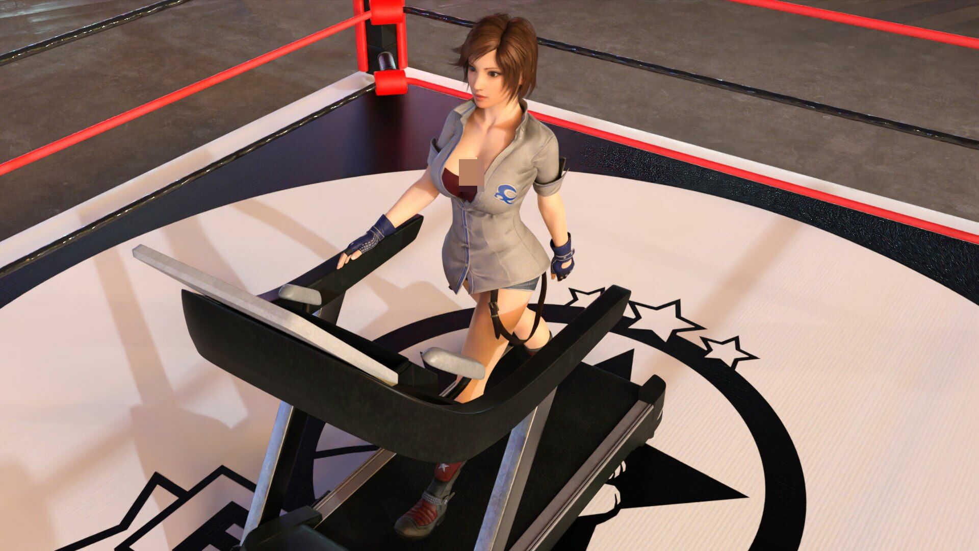 サンプル画像1:どこかで見たような関西弁格闘女性の乳揺れ動画(Ozone_Layer) [d_461732]