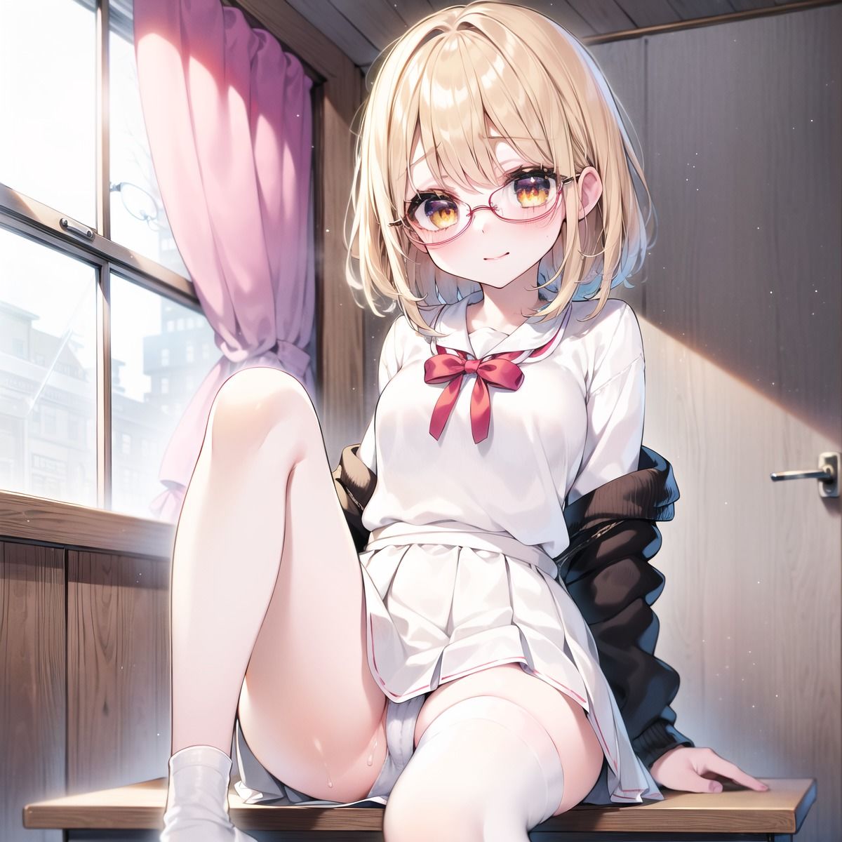 サンプル画像2:発情！優等生眼鏡女子300選 Part4(癒しエロっち) [d_461758]