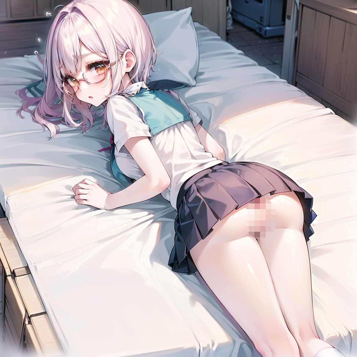 サンプル画像3:発情！優等生眼鏡女子300選 Part4(癒しエロっち) [d_461758]