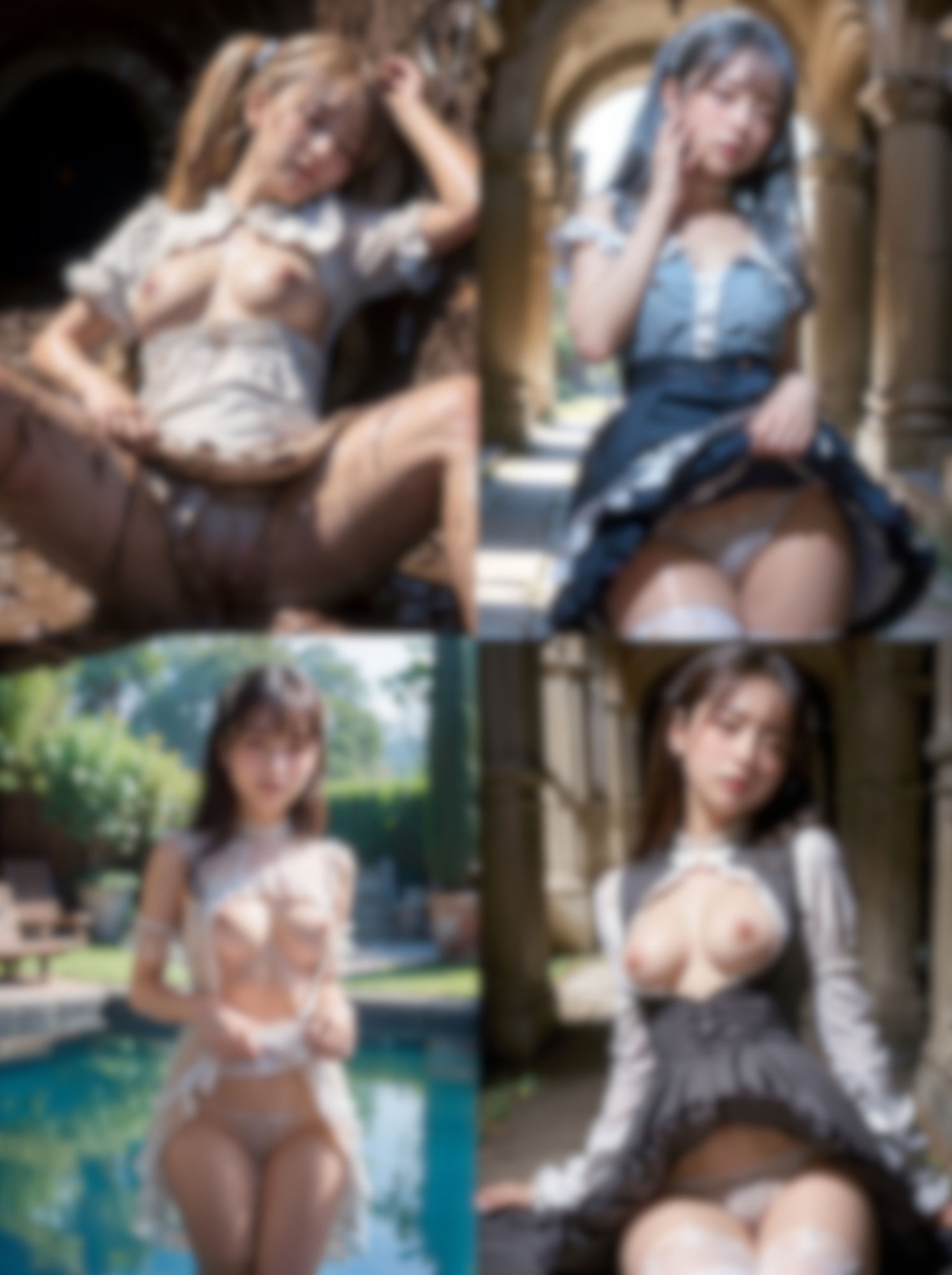 サンプル画像2:500P 稀に泥に塗れた可愛いドレス 美少女グラビア(え〜あい出版) [d_461762]