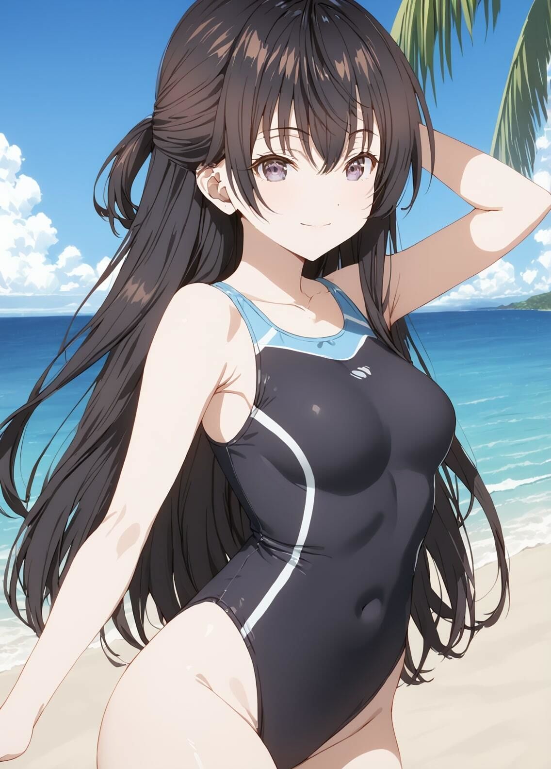 サンプル画像1:「時々ボソッとロシア語でデレる隣のアーリャさん」周防有希 水着写真集（全19種類496枚）(人の海) [d_461864]