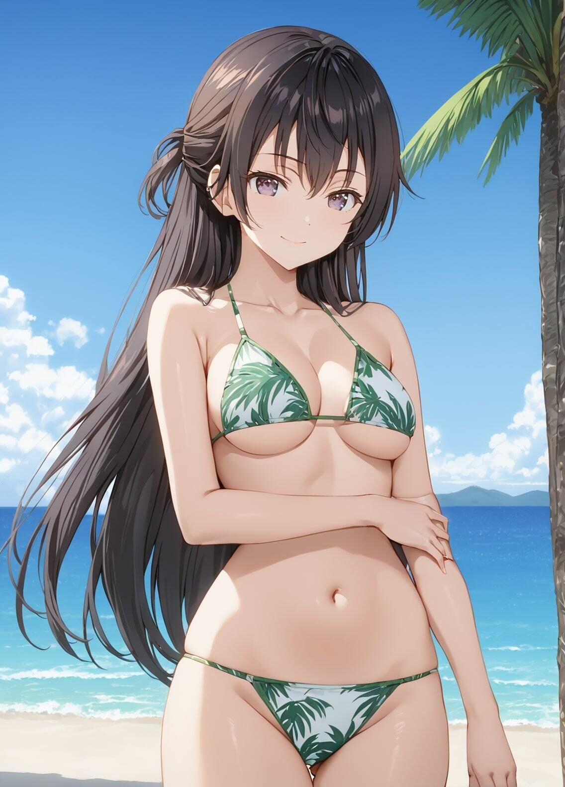 サンプル画像5:「時々ボソッとロシア語でデレる隣のアーリャさん」周防有希 水着写真集（全19種類496枚）(人の海) [d_461864]