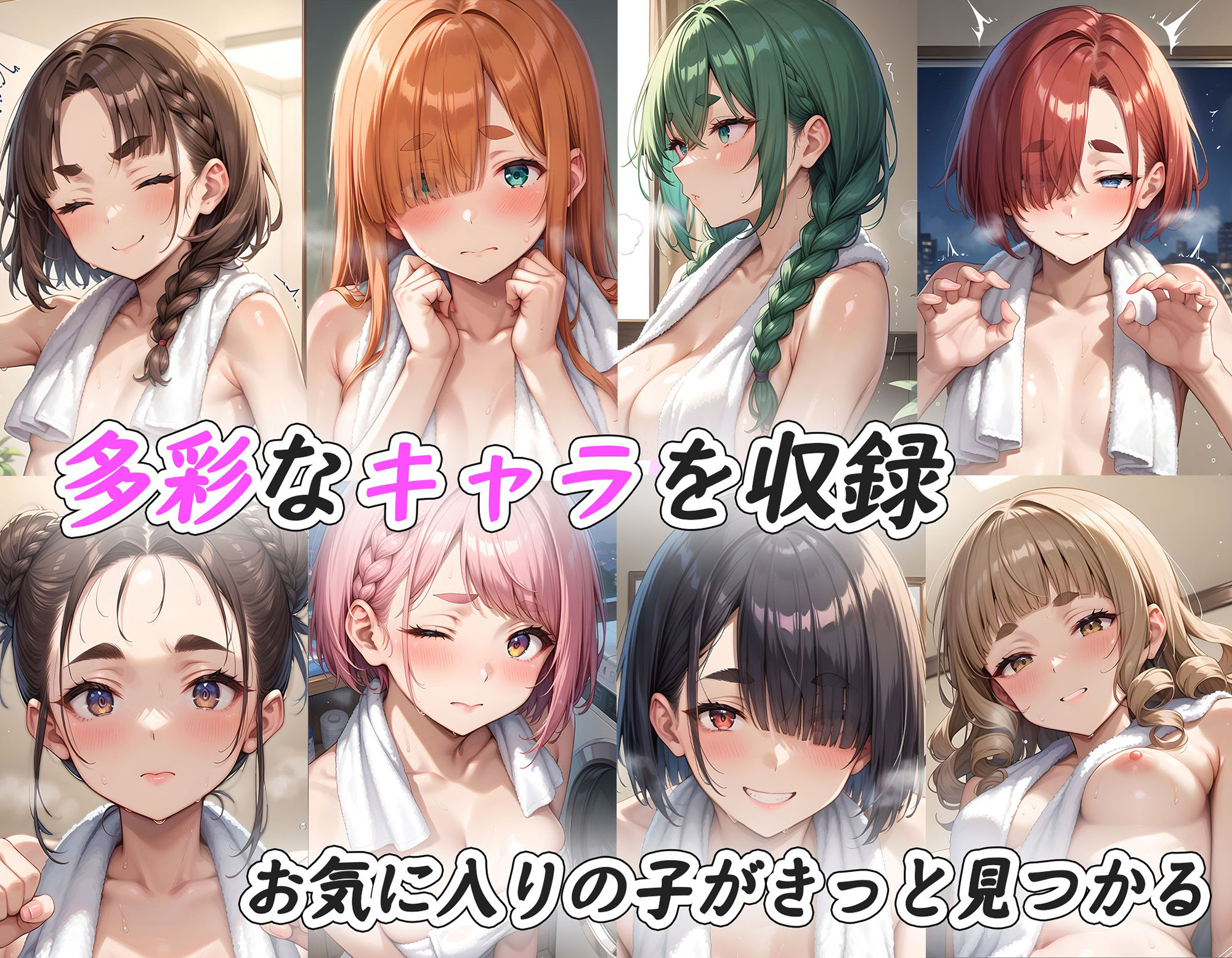 サンプル画像3:6年ぶりに実家に帰ったら、お風呂上りの妹がタオル姿で過ごしていた件 〜お風呂上がりの妹コレクション〜(べりーべいん) [d_461879]