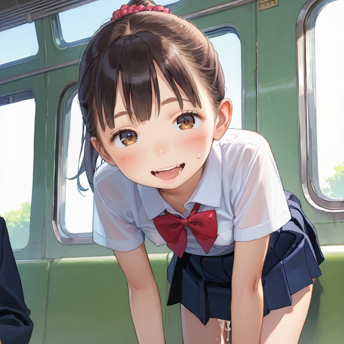 サンプル画像2:痴●で発情するちっぱい美少女04(ぷにあな) [d_461884]