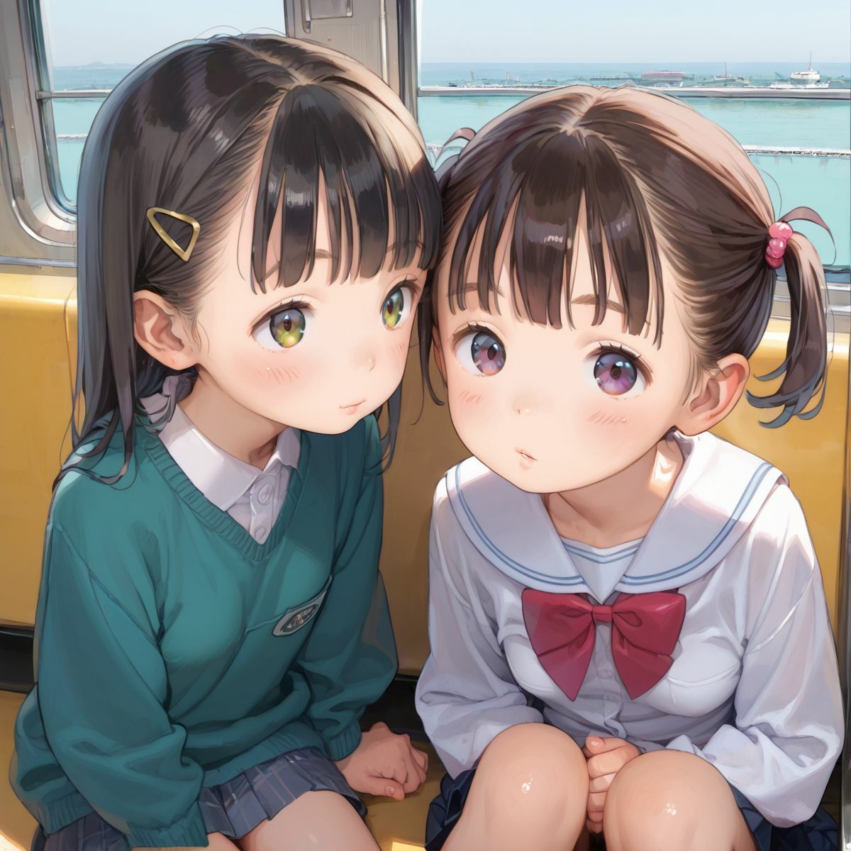 サンプル画像3:痴●で発情するちっぱい美少女04(ぷにあな) [d_461884]