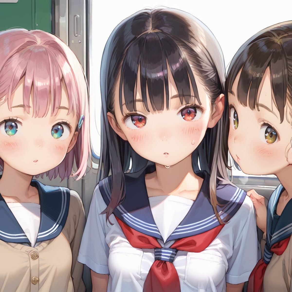 サンプル画像3:痴●で発情するちっぱい美少女03(ぷにあな) [d_461885]