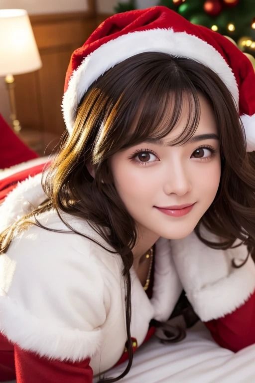 サンプル画像2:サンタコスプレ美女＃10(aigirlphoto) [d_461925]
