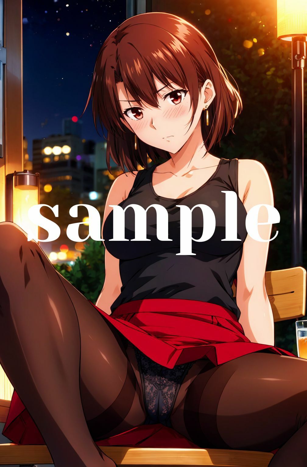 サンプル画像4:脱衣麻雀で勝負してもらっていいですか？Vol.5（スーパーリ〇ル麻雀）196枚(ちっぱいですがなにか) [d_461991]