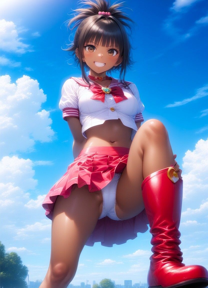 サンプル画像3:アイドルのセーラー戦士コス vol.1(らいん) [d_462004]