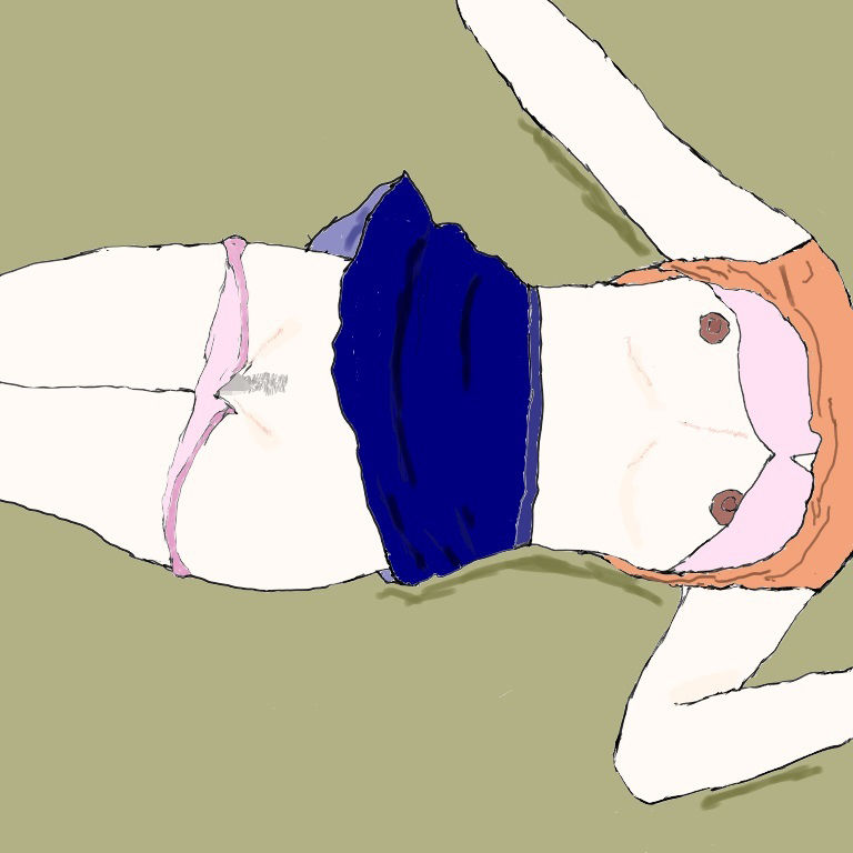 サンプル画像2:昭和四十六年、学校から帰ってきたら、姉さんがパンツ丸見えで昼寝してた(ひぐらしなく) [d_462005]