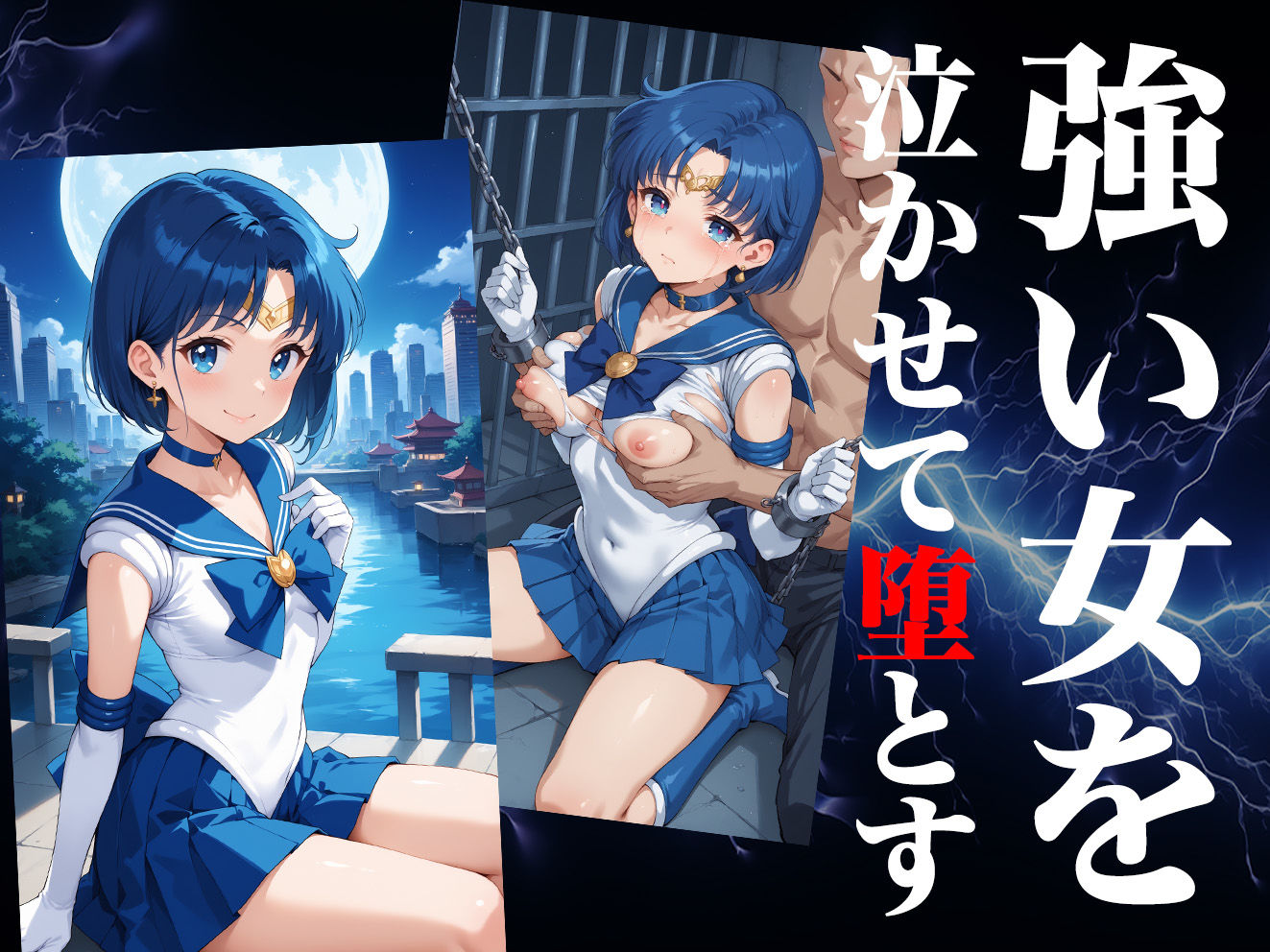 サンプル画像1:ヒロイン敗北号泣輪●〜セー○ーマーキュリー・水野○美編〜(はくだく工房) [d_462006]