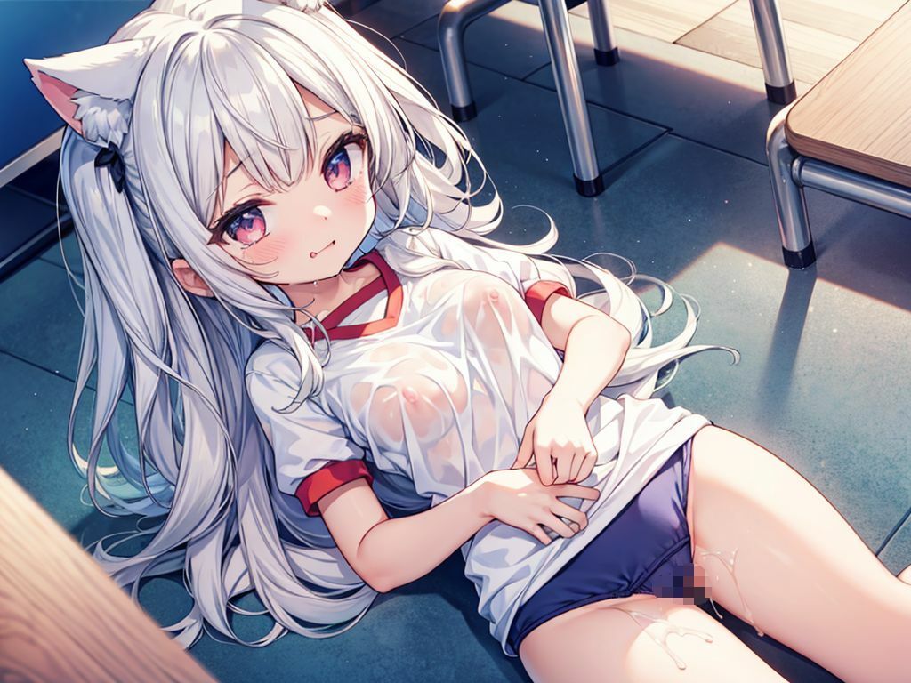 サンプル画像2:ケモ耳っ子女学園〜すりすりヘコヘコ発情期編4〜(ひよこ倶楽部) [d_462024]